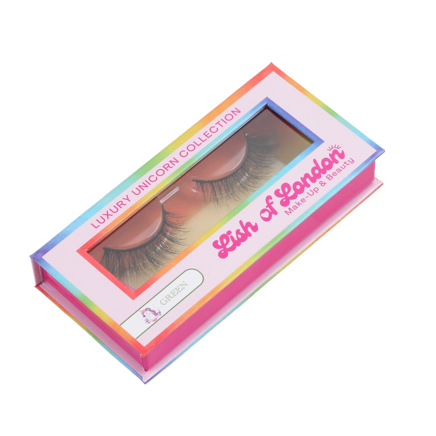 UNICORN COLLECTION GREEN MINK VEGAN LASHES