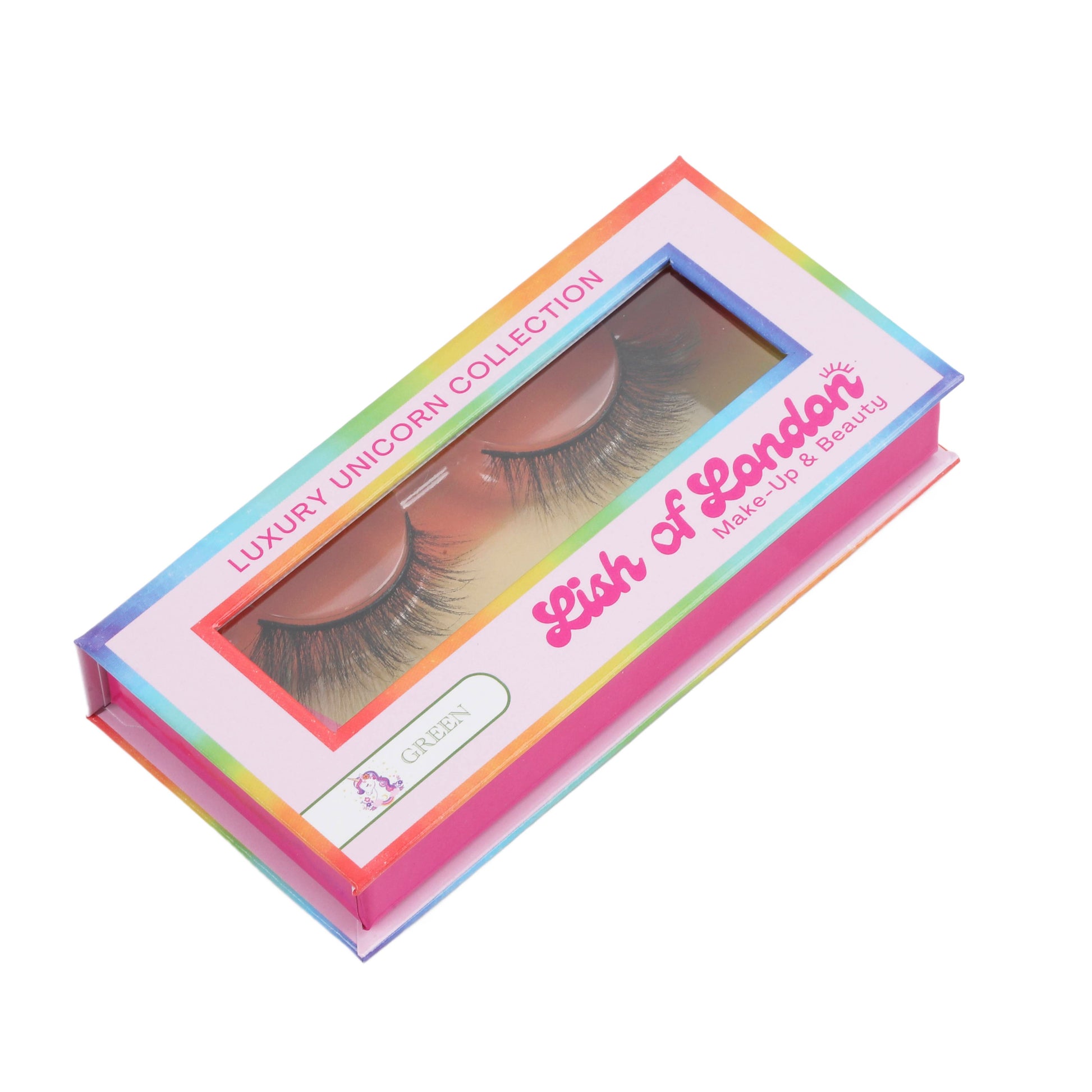 UNICORN COLLECTION GREEN MINK VEGAN LASHES